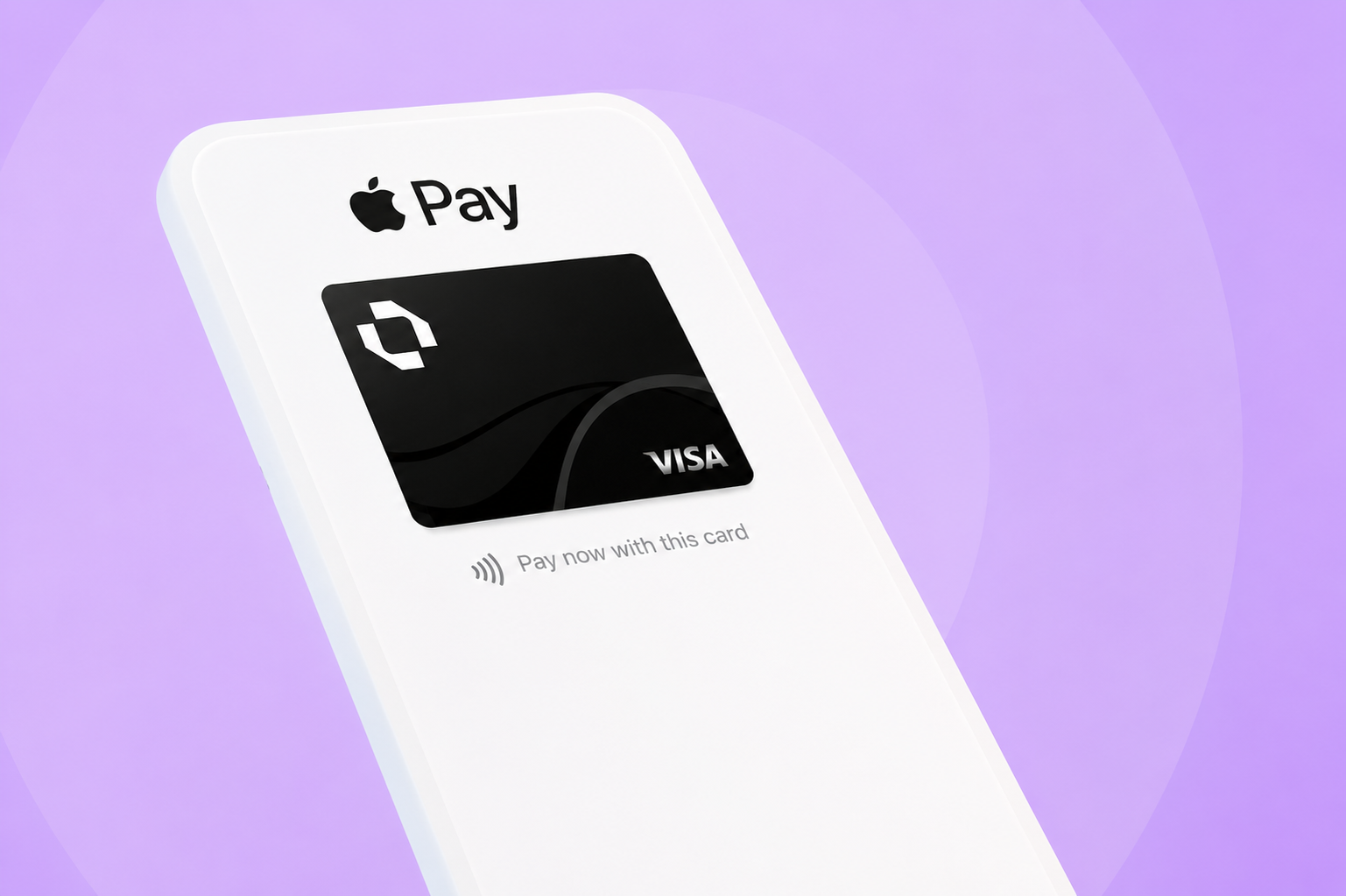 iPhone showing Apple Pay with KernPay card